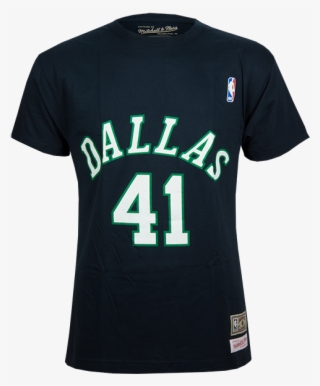 Brand New 7712f B2249 Dirk Nowitzki 41 Dallas Mavericks - George Strait T Shirt #7837157