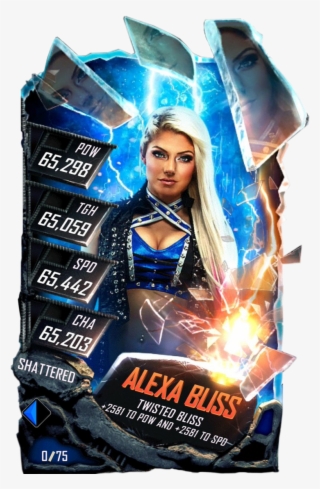 Alexabliss S5 24 Shattered10 - Wwe Supercard Shattered Pro #7837315