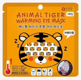 Snp Animaltiger Warmingeye Mask - Blindfold #7837533 Snp Animaltiger Warmingeye Mask - Blindfold #7837533