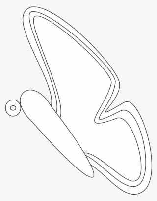 Butterfly Co Clipartist - Line Art #7837661