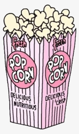 Tumblr Popcorn Png - Png Popcorn #7837918