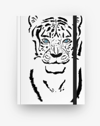 Caderno Eyes Of The Tiger Full De Roberta Borssatti - Siberian Tiger #7837926