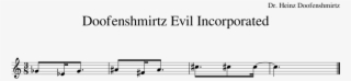 Doofenshmirtz Evil Incorporated Sheet Music For Piano - Parallel #7838107