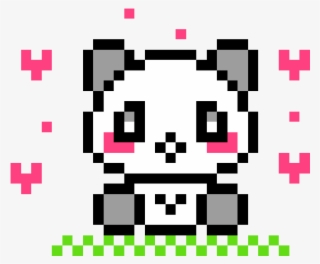 Random Image From User - Dessin Facile Pixel Panda #7838577