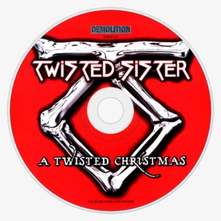Twisted Sister A Twisted Christmas Cd Disc Image - Label #7838580