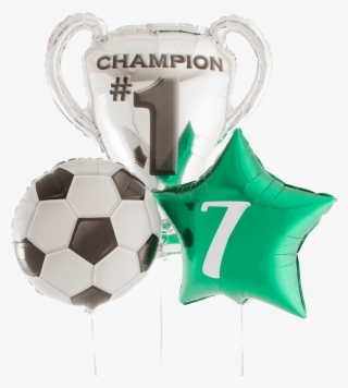 Football Trophy Bunch - Soccer Ball #7839796