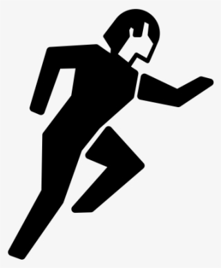 Running Man Rubber Stamp #7839877