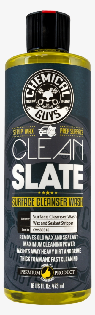Clean Slate Wax-stripping Wash - Chemical Guys Clean Slate #7840503