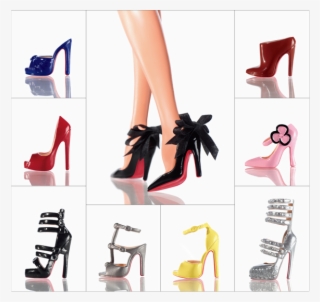 Christian Louboutin Barbie Shoe Pack - Louboutin Barbie Shoes #7841423