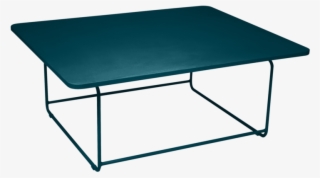 Table Basse Ellipse Bleu Acapulco - Rouille Fermob #7841937