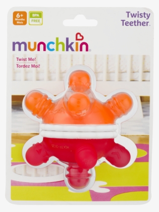 Munchkin Twisty Teether Ball Toy Walmart Com Little #7841996
