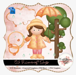 Rainy Day Elements By Peek A Boo Designs - Cartoon #7842121