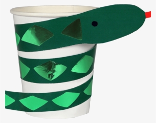 Go Wild Snake Paper Cups By Meri Meri - Einladung Kindergeburtstag Schlange #7842229