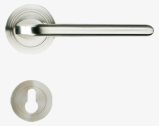 Pvc Wooden Door-lock Handle View For More >> - Aluminium #7842312
