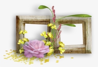 Marco De Foto Para Una Pareja Vintage - Artificial Flower #7843214