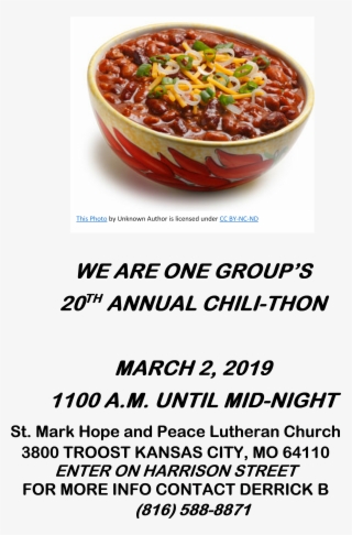 We Are One's 20th Annual Chili-thon - Baked Beans #7843256