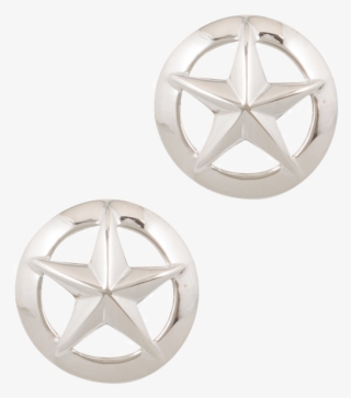 Pinto Ranch 3d Dome Star Cufflinks - Emblem #7843553