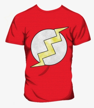 Sheldon Cooper's Favorite Flash T Shirt On A T Shirt - Active Shirt #7843771