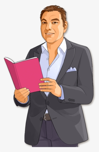 David Walliams Reading The Little Mermaid - Cartoon Picture Of David Walliams #7845104