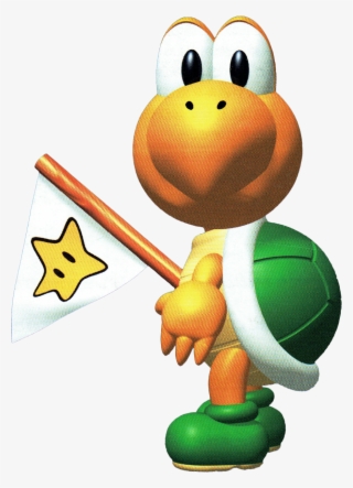 Artwork Of A Koopa Troopa From The Original Mario Party - Koopa Troopa Super Mario 63 #7845128
