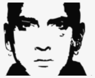 Eminem Clipart Png - Eminem Black N White #7845521