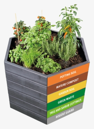 Raised Bed Planters - Graf Ergo Raised Bed System Ø110xh25 Cm Kst. #7847528