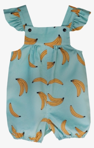 Banana Ruffle Sleeve Overalls - Octopus #7847842