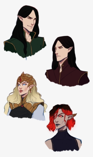 Dragon Age Elven By - Illustration - Free Transparent PNG Download - PNGkey