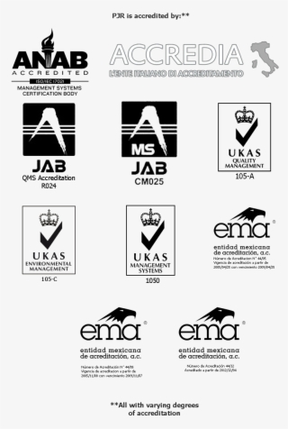 Pjr2 Accrediations New - Iso 9001 #7848696