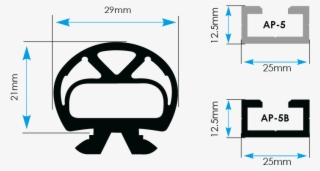 Standardline 25/20 Safety Edge 8k2 Ohm 2m Cable - Diagram #7848810