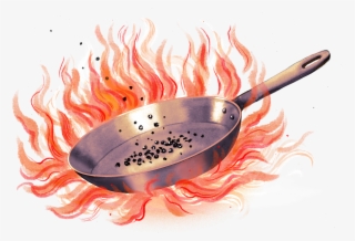 "toasting The Pepper Until It Just Starts To Get Fragrant, - Frying Pan #7848845