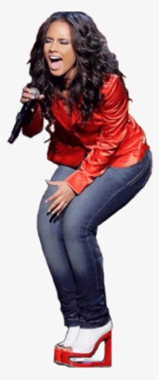 Alicia Keys Singing Loud - Alicia Keys Psd #7849115