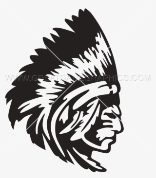Indian Chief Profile - Indian Chief Head Transparent #7849332