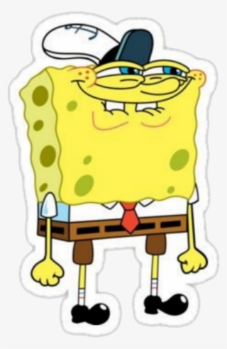 Spongebob Sticker Png #7850129