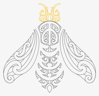 Dark Bee - Maori Bee Design #7850163