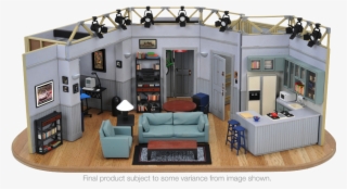 Now You Can Own A Tiny Replica Of Jerry's Apartment - Seinfeld Set Replica #7850752