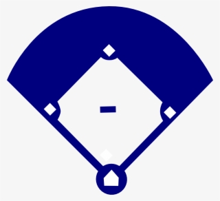 How To Set Use Baseball Field Blue Svg Vector #7850753