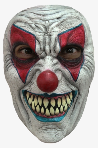 Froglord Maskeradmask Evil Clown Ansikte #7851011