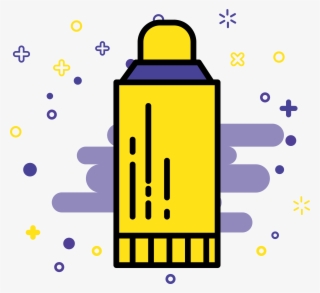 Mbe Style Student School Supplies Commercial Icon Elements #7851052