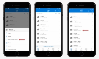Mark Folders For Offline Access - Book Meeting Room App #7851221