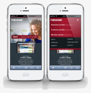 You Can Use A Simple Menu Button Or Icon To Hide Links - Iphone #7852452