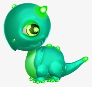 Alien Dragon Baby - Cartoon #7853472