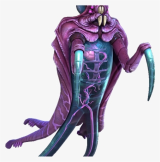 Drawn Alien Stoner - Subnautica Monstruos #7853844