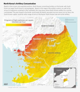 That's Per Hour - North Korea Artillery Seoul #7854446