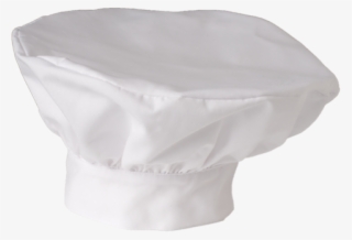 White Swan Men's Chef's Hat - Satin #7854856