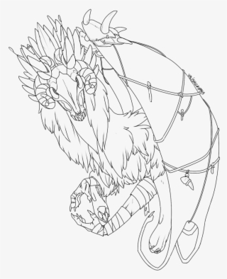 Creepy Family - Part - Line Art #7857401