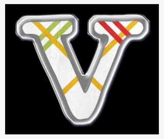 Download For Free This Letter V Transparent Png Image - Emblem #7858360