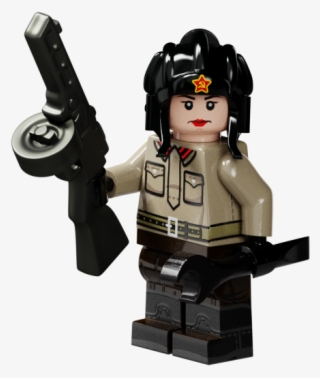 T 34 Model 1943 "fighting Girlfriend" Add On Pack With - Figurine #7858525