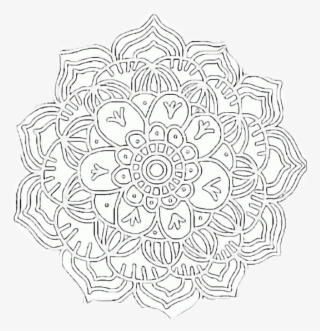 Doily Sticker - Circle #7859856