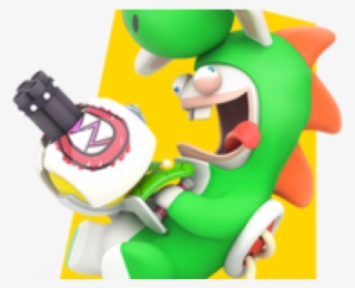 Drawn Rabbid Rabbid Boy - Mario Rabbids Rabbid Yoshi #7859946